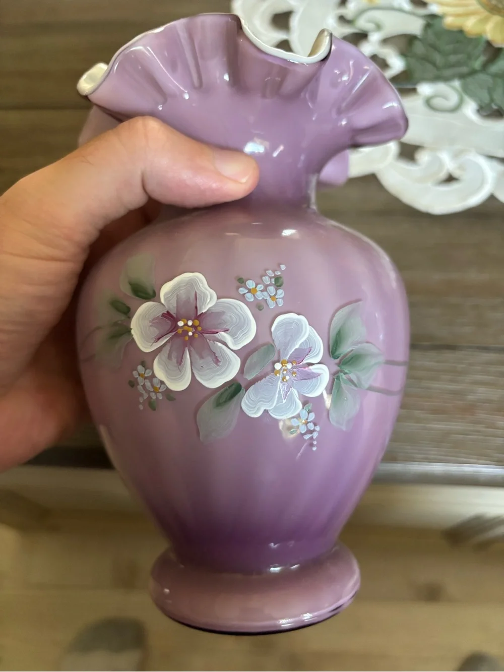 N/A lavender glass